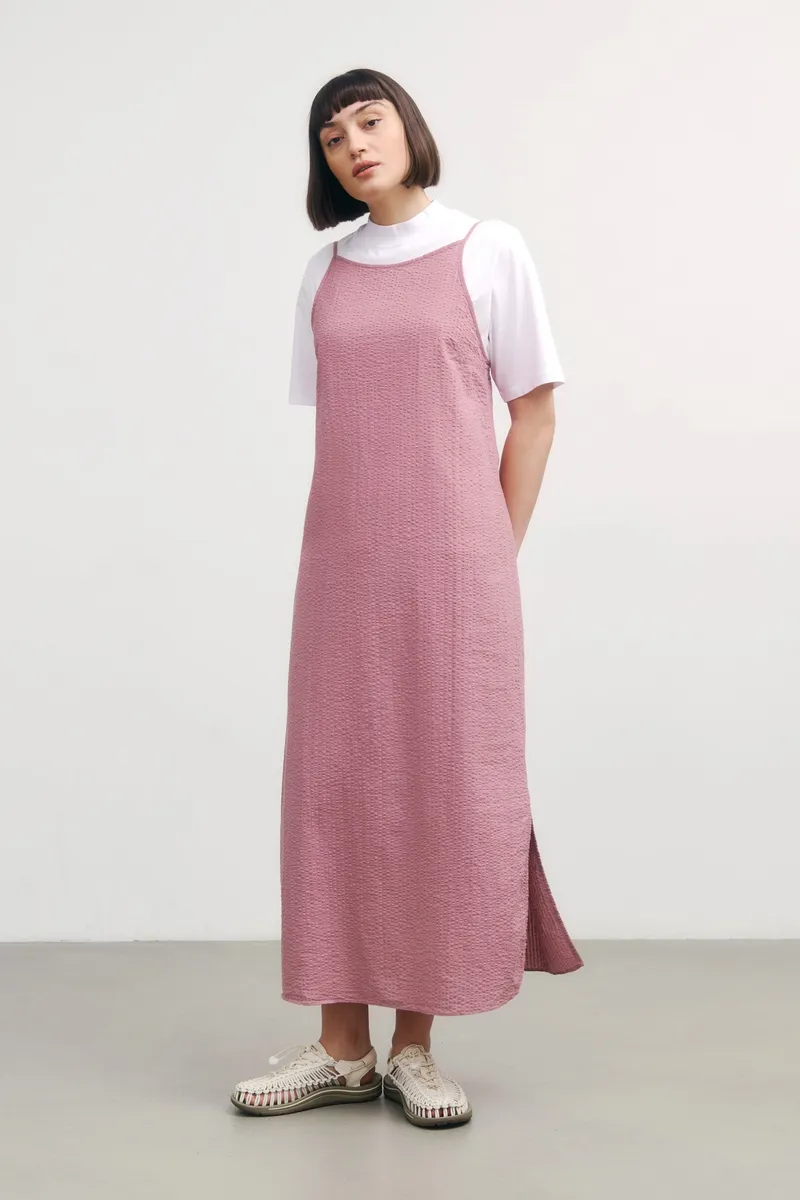 Rotholz Rotholz Damen vegan Sonnenkleid Rosa Stein, Rosa, – Produktbild 2 von 2