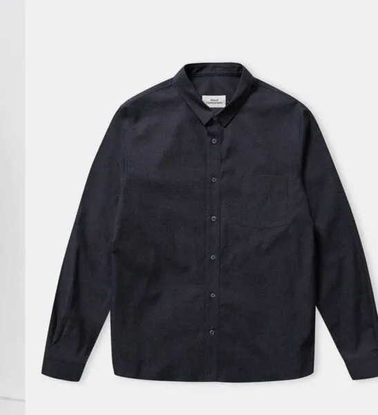 About Companions About Companions Klassisches Hemd SIMON aus Eco Silk, Schwarz (eco silk black), – Produktbild 2 von 4