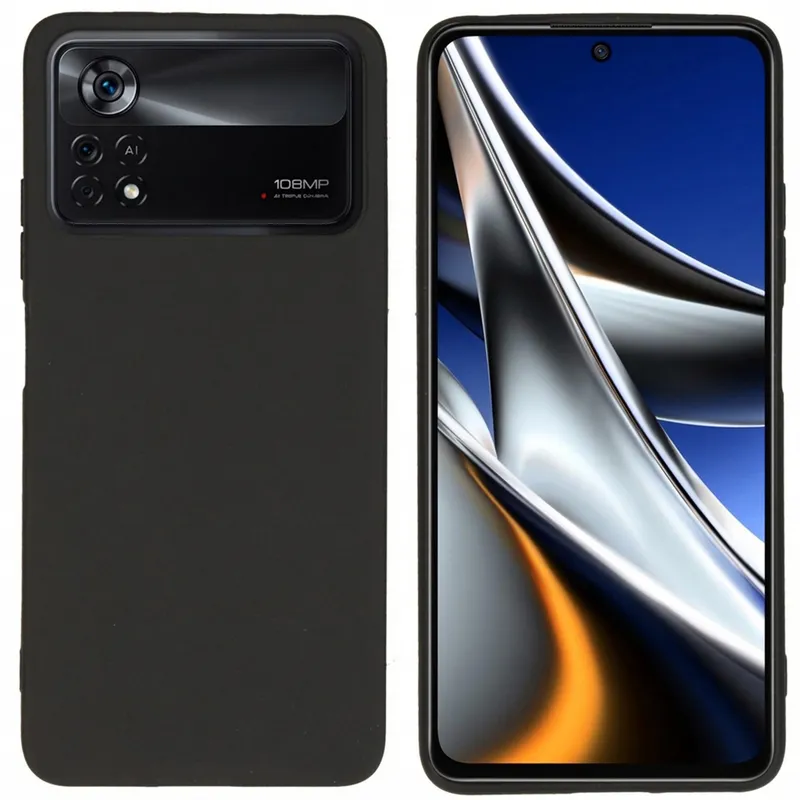 imoshion imoshion TPU Color Cover für das Xiaomi Poco X4 Pro 5G, Schwarz, – Produktbild 1 von 1