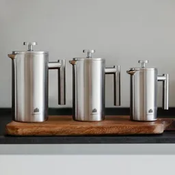 GROENENBERG GROENENBERG Kaffee Spar Set 3 | French Press (3 Größen) + Bio Kaffeebohnen 250g + Kaffeemühle – Produktbild 1 von 1