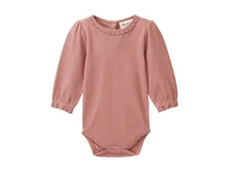 People Wear Organic People Wear Organic Langarm-Body kleine Pünktchen altrosa 62/68 – Produktbild 1 von 1