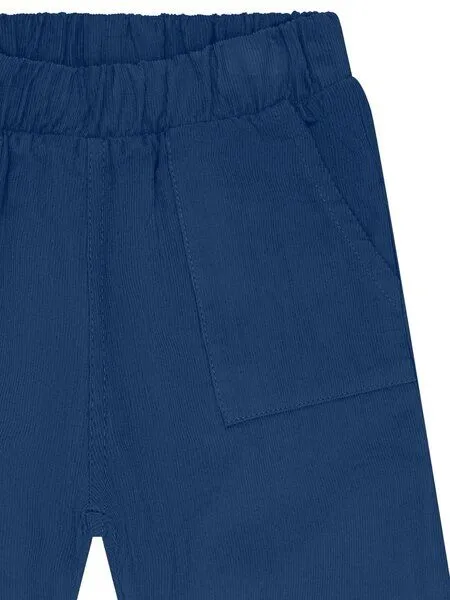 loud + proud loud + proud Babys & Kinder Hose aus Cord, GOTS-zertifiziert, Ultramarine(blau), – Produktbild 2 von 2