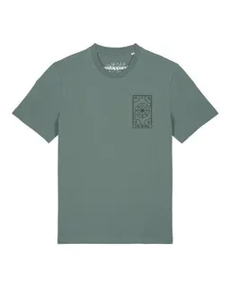 watapparel watapparel T-Shirt Unisex Tarot The Wheel – Produktbild 1 von 1
