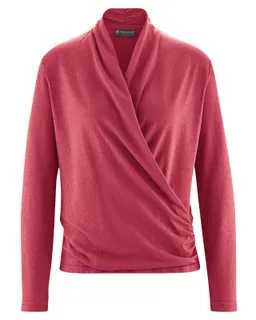 HempAge Hempage Damen vegan Langärmliges Oberteil In Attraktivem Barolo Rosa – Produktbild 1 von 1