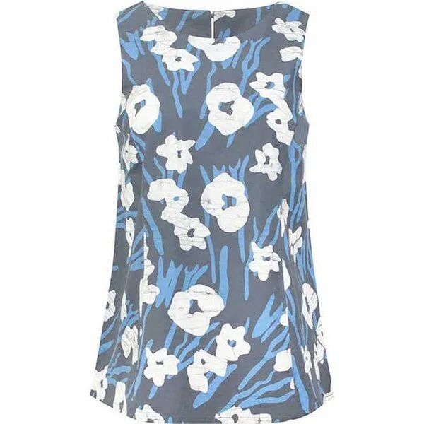 Global Mamas Global Mamas Bio Bluse - BOARDWALK - Argyle, Painted floral (charcoal), – Produktbild 1 von 3