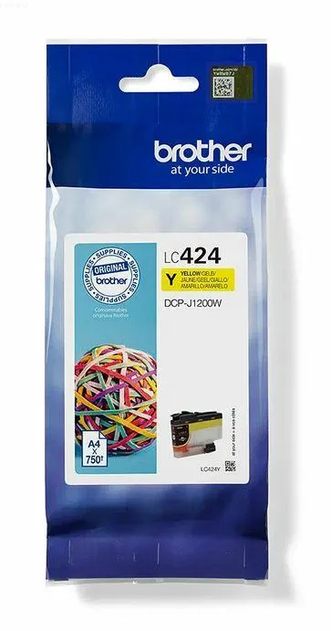 Brother Brother Tintenpatronen LC-424Y gelb – Produktbild 3 von 3