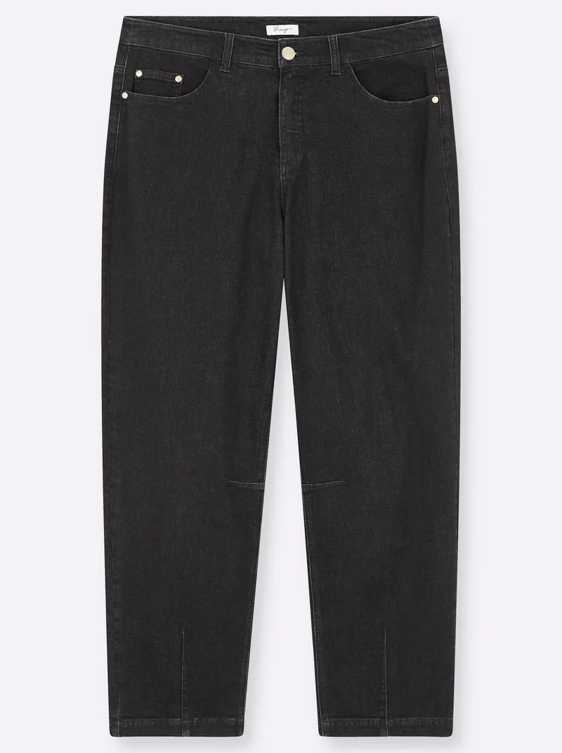 sheego Jeans graphit denim, Graphit denim, – Produktbild 1 von 2