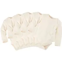 HANS NATUR Baby Langarmbody Bio-Baumwolle 5er Set "pure basic" Gr. 74/80 – Produktbild 1 von 1