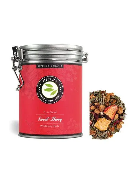 Alveus Sweet Berry BIO Früchtetee Waldbeere 100 g Dose – Produktbild 1 von 1