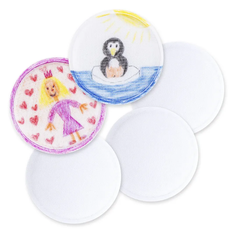 Ergobag Ergobag Kletties DIY -Bastel Set 5-tlg. mit Blanko-Kletties, White, – Produktbild 1 von 1