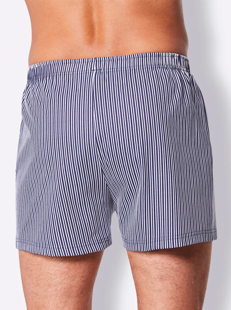 KINGsCLUB Boxershorts marine-bedruckt, Marine-bedruckt, – Produktbild 3 von 3
