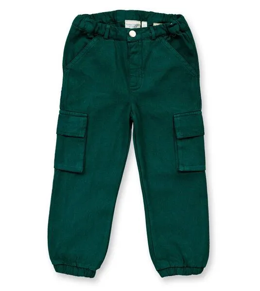 Sense Organics & friends in cooperation with GARY MASH Sense Organics & friends in cooperation with GARY MASH Gefütterte Kinder Cargohose aus aus Biobaumwolle, Grün, – Produktbild 1 von 3