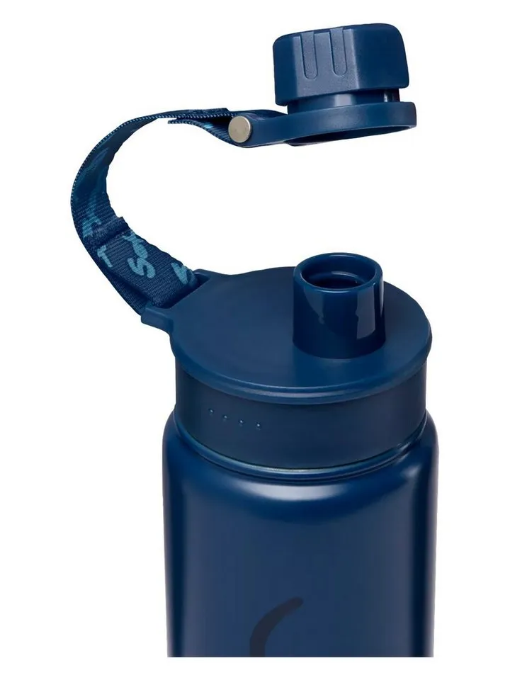 Satch Satch Trinkflasche Trinkflasche, auslaufsicher und kohlensäuregeeignet, Blau, – Produktbild 3 von 4