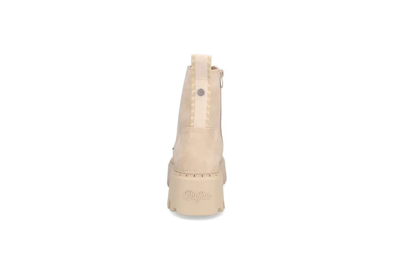 Buffalo Buffalo Damen Schnürboot Aspen Lace Up Mid beige Schnürboots, Beige, – Produktbild 3 von 4
