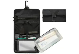 TRAVEL DUDE TRAVEL DUDE Faltbare Kulturtasche für Damen und Herren, Kulturbeutel zum Aufhängen, mit 1 Liter Beutel – Produktbild 1 von 1
