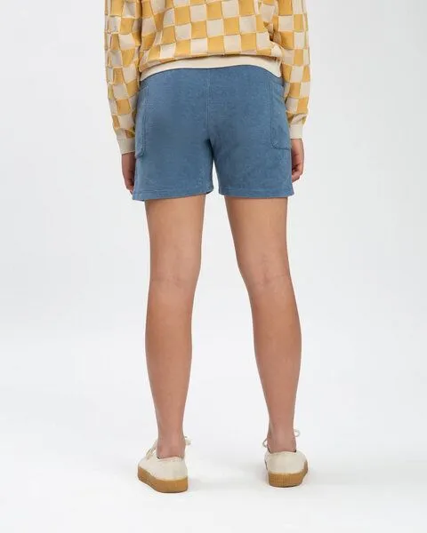 MATONA Matona Weiche Frottee Shorts für Kinder / Terry Pants, Dusk blue, – Produktbild 2 von 4