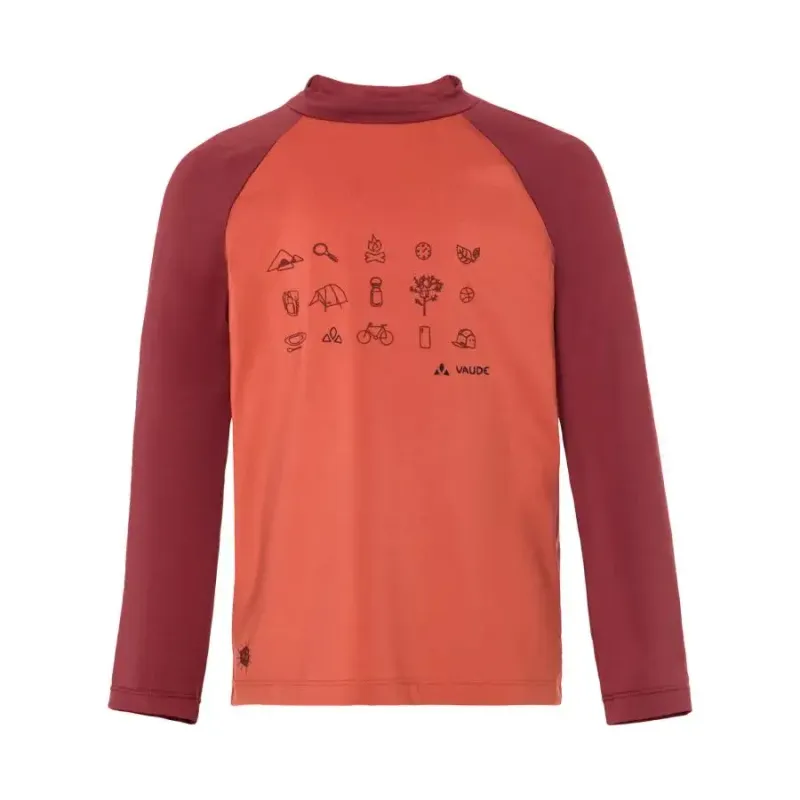 Vaude Langarmtrikot für Kinder VAUDE Solaro III, Orange, – Produktbild 1 von 1