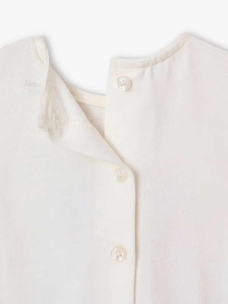 Vertbaudet Mädchen Baby T-Shirt, Vanille, – Produktbild 3 von 4