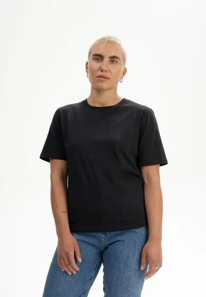 MELA MELA T-Shirt Style TANIKA aus 100% Bio-Baumwolle, Schwarz, – Produktbild 1 von 4