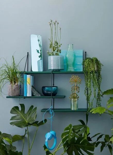 Hausen Hausen Wandregal SHRINK shelf forest, Grün (ral 6005), – Produktbild 2 von 3