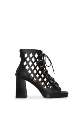 AGAZI AGAZI Damen vegan Sandalen Dance Your Way Cut Out Block Heel – Produktbild 1 von 1