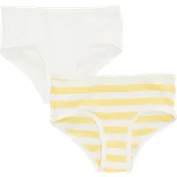 s.Oliver Jersey-Slips im 2er-Pack, Creme|gelb, – Produktbild 1 von 1
