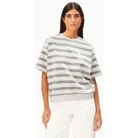 ARMEDANGELS ARMEDANGELS BAMIKAA STRIPE Damen Sweatshirt aus 100% Bio-Baumwolle – Produktbild 1 von 1