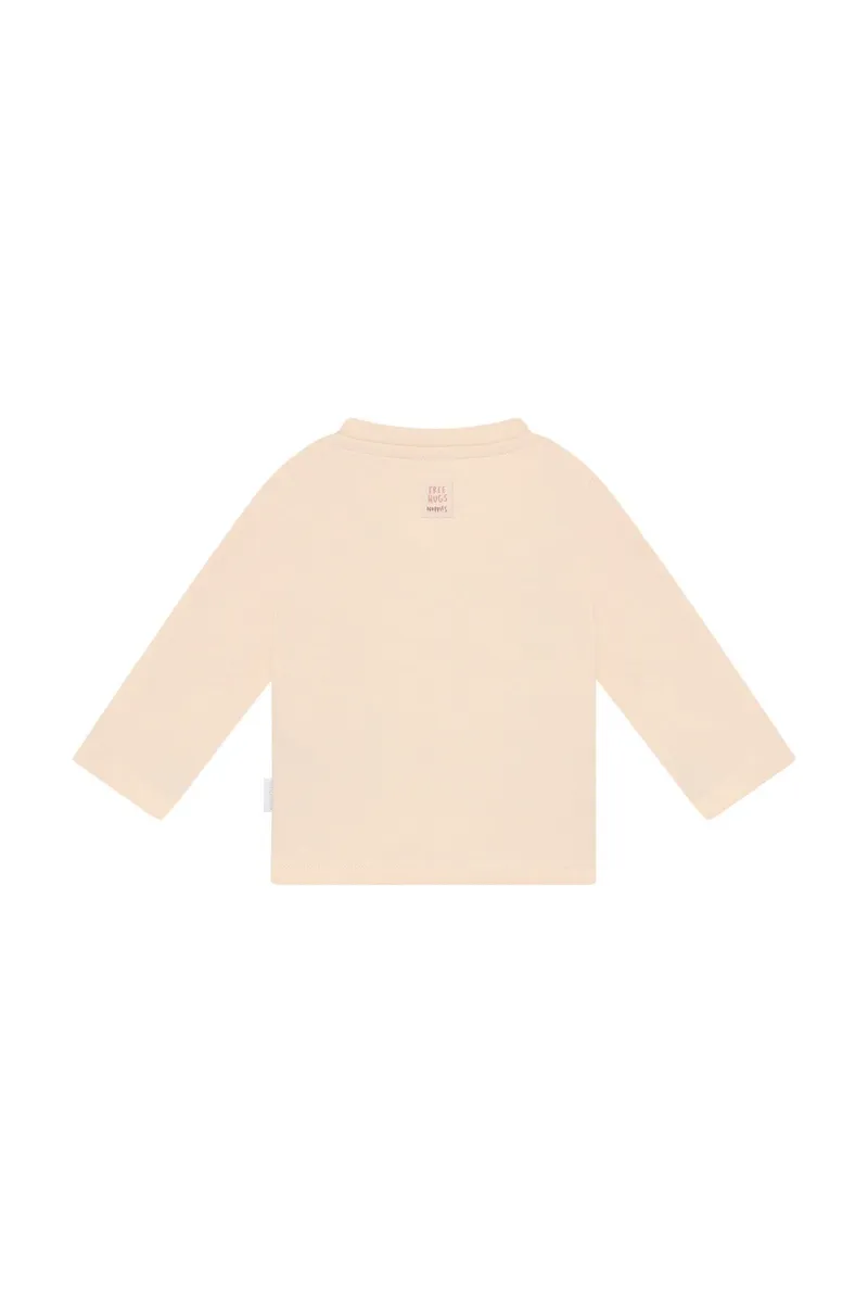 Noppies Newborn Langarmshirt, Beige, – Produktbild 2 von 2