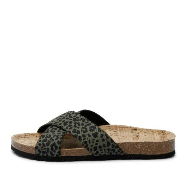 Grand Step Shoes Grand Step Shoes Lilo Sandalen, vegan, Schwarz-oliv, – Produktbild 3 von 4