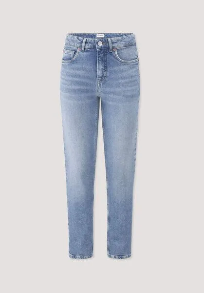 hessnatur hessnatur Jeans LEA Slim aus Bio-Baumwolle mit recycelter Baumwolle, Medium blue, – Produktbild 4 von 4