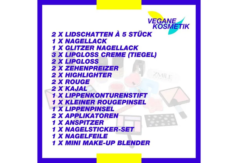 ZMILE COSMETICS Kosmetik-Adventskalender Beauty Adventskalender 3D Christmas Trees – Produktbild 4 von 5