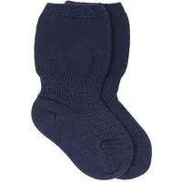 grödo Grödo Baby Speckbeinsocke Schurwolle kbt, Marine, – Produktbild 1 von 1