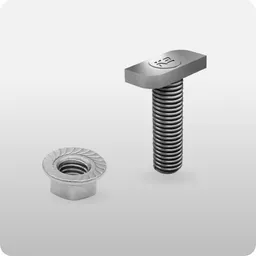 K2 Systems K2 Systems K2 Hammerkopfschraube + Mutter Edelstahl A2 | Preis inkl. 0 % MwSt. für Privatkunden – Produktbild 1 von 1