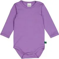 Freds World Freds World Langarmbody – GOTS-zertifiziert, vegan, Deep lavender (lila), – Produktbild 1 von 1