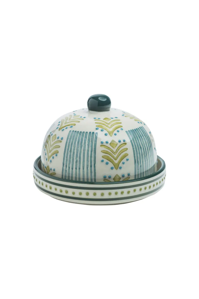Tranquillo Käseglocke ORIENTAL - blau – Produktbild 1 von 2