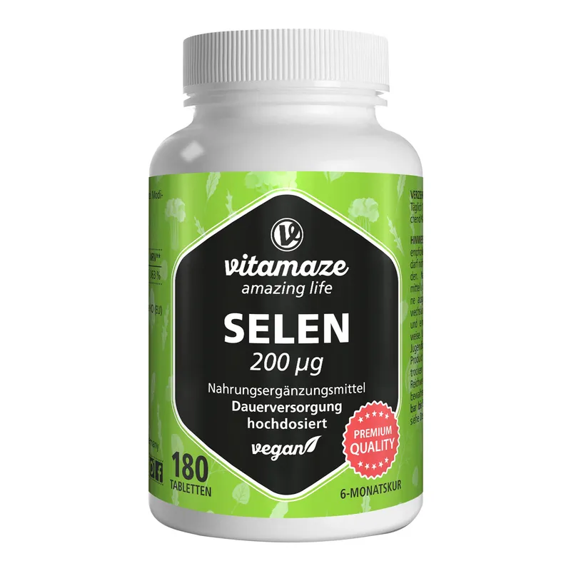 vitamaze Vitamaze Selen 200 µg hochdosiert – Produktbild 1 von 1