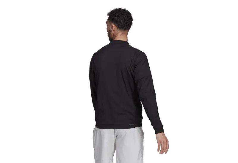 adidas Performance adidas Performance Trainingsjacke Stretch Woven (Stretchmaterial, feuchtigkeitsabsorbierend) #22 schwarz, Schwarz, – Produktbild 4 von 4