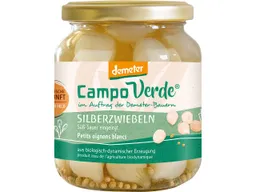 Campo Verde Campo Verde Bio-Silberzwiebeln, süß-sauer eingelegt, 340 g – Produktbild 1 von 1