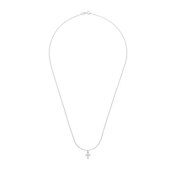 BELLYBIRD Jewellery BELLYBIRD Jewellery Halskette - kleines Kreuz, Anhänger/ Silber/ Silber vergoldet, Silber, – Produktbild 4 von 4