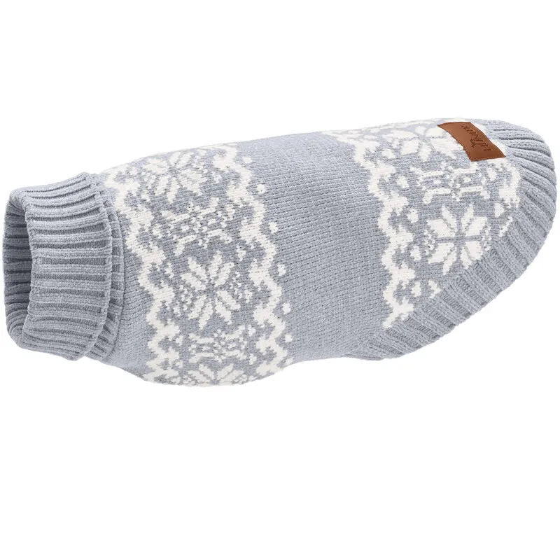 Hunter Hunter Hundepullover Birka grau 50 cm – Produktbild 1 von 2