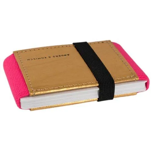 ANDERS & KOMISCH ANDERS & KOMISCH Kleines Portemonnaie mit Münzfach - A&K MINI CLASSIC, Gold, – Produktbild 4 von 6