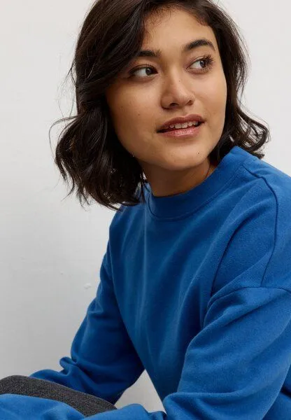 recolution Damen Sweatshirt aus Bio-Baumwolle - NERINE - recolution, Lapis blue (blau), – Produktbild 4 von 4