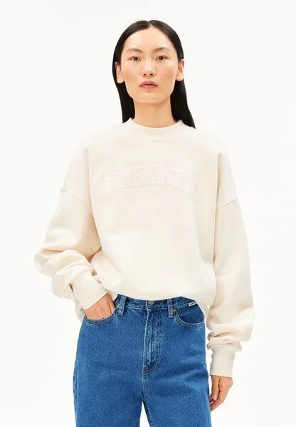 ARMEDANGELS ARMEDANGELS ALIZAA COLLEGE Damen Sweatshirt aus 100% Bio-Baumwolle, Undyed, – Produktbild 1 von 4