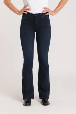 Kings Of Indigo Kings Of Indigo Damen vegan Schlagjeans Marie Washed Black – Produktbild 1 von 1