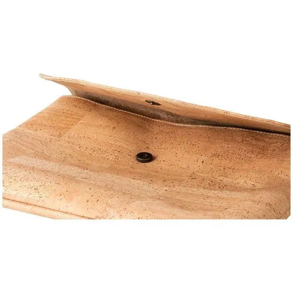 Kork-Deko Kork-Deko Laptoptasche aus Kork – wasserabweisend, magnetisch & bis 15,6″ – Produktbild 3 von 5