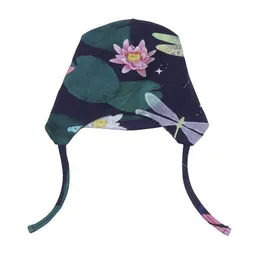 Walkiddy Walkiddy Nachhaltige Kinder-Mütze, Colorful Dragonflies Dunkel Blau, allergikerfreundlich & umweltfreundlich – GOTS zertifiziert – Produktbild 1 von 1
