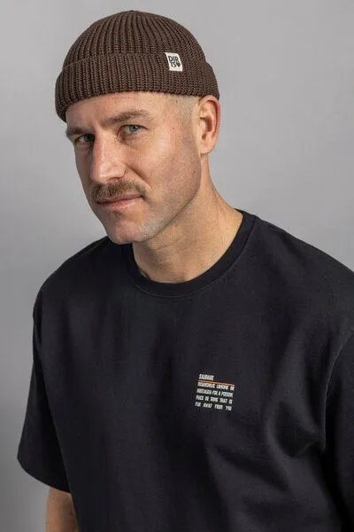 DIRTS dirts Sailor Beanie, Dark oak, – Produktbild 3 von 4