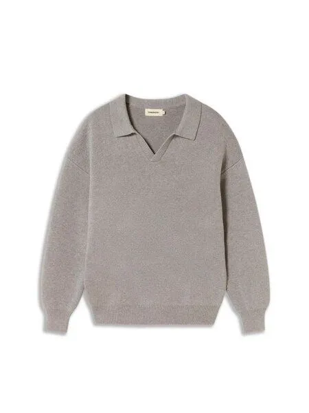 thinking mu thinking mu Strickpullover Aritz, Grey (grau), – Produktbild 2 von 3