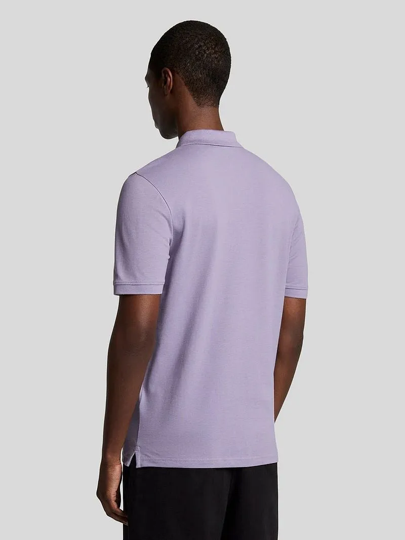 Lyle and Scott Lyle and Scott Poloshirt Dusk Purple - Größe M, Violett, – Produktbild 3 von 5