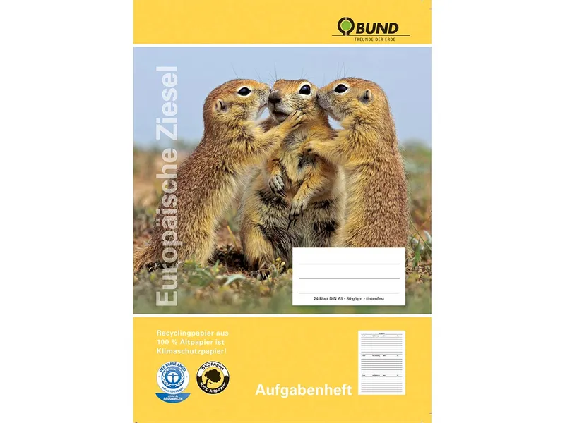 BUND BUND Hausaufgabenheft DIN A5 – Produktbild 1 von 1